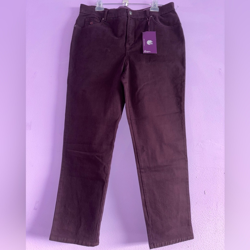 Gloria Vanderbilt Deep Purple Jeans